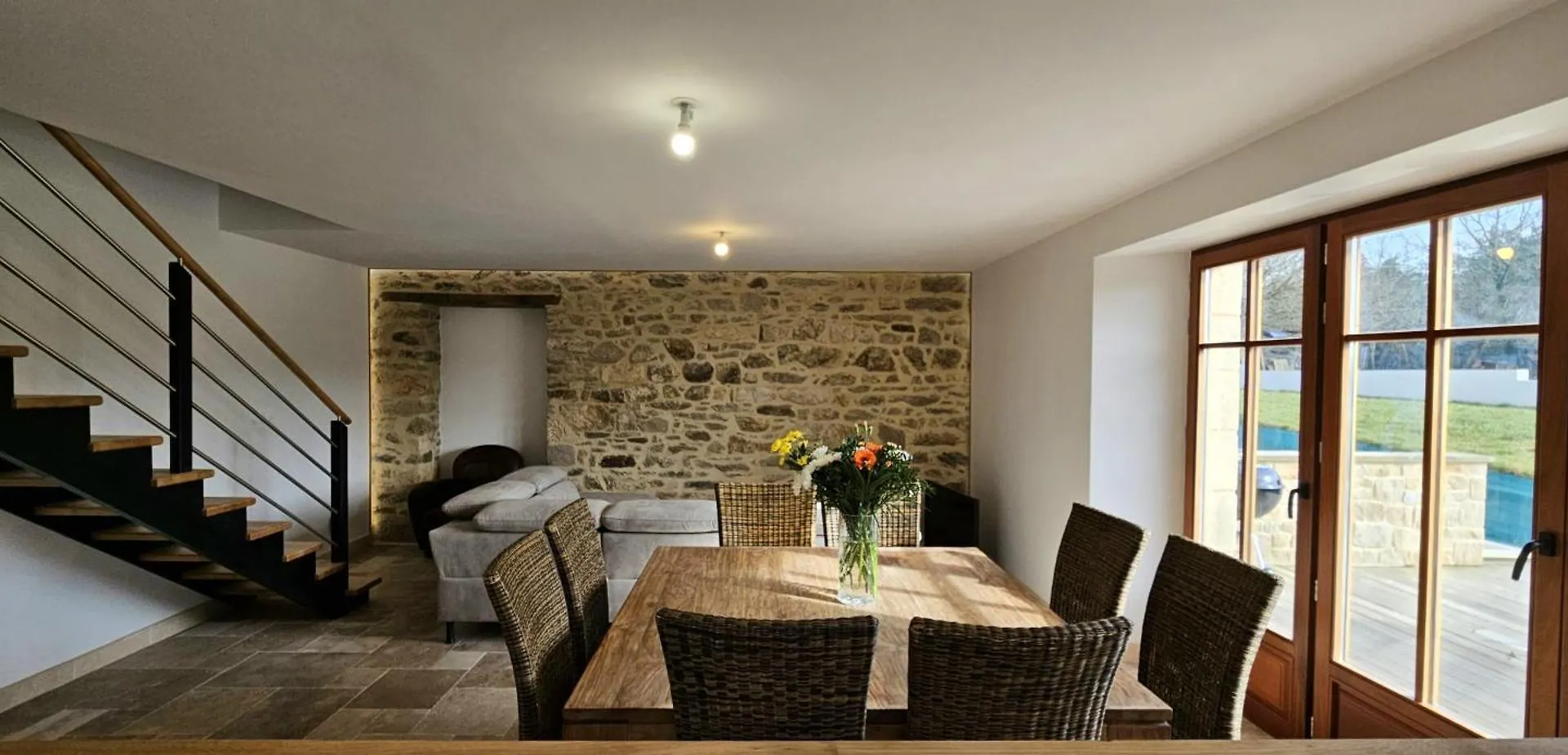 別荘 Grand Gite 8 Personnes, Calme, Proche Mer Landévant フランス